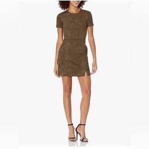 NWT French Connection vegan suede dress